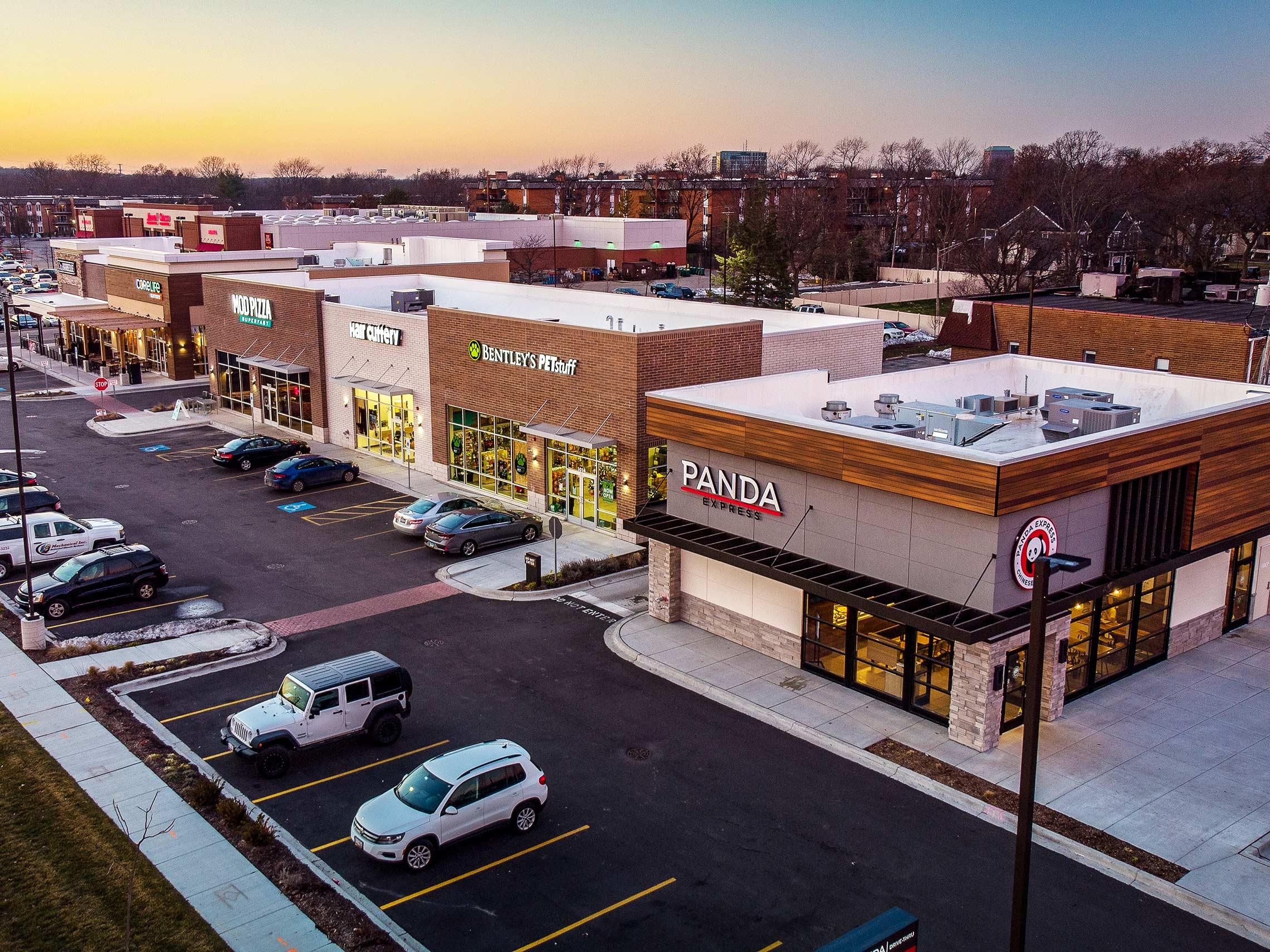 Multi-tenant Retail construction in Downers Grove, IL